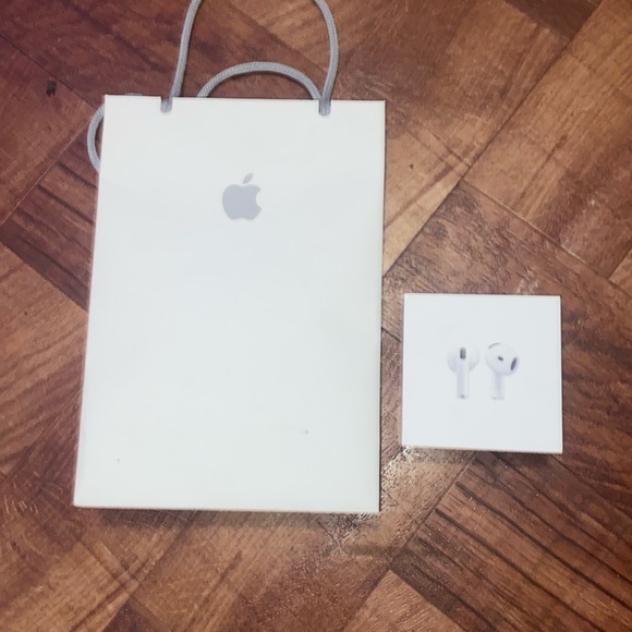 Brand New Apple air pod 4s , box not even opened‼️ looking for $150 - Picture 1 of 2